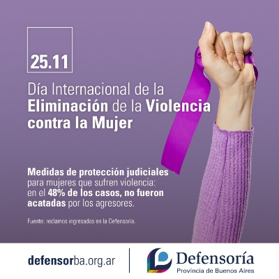 25N: Día Internacional de la Eliminación de la Violencia contra la Mujer